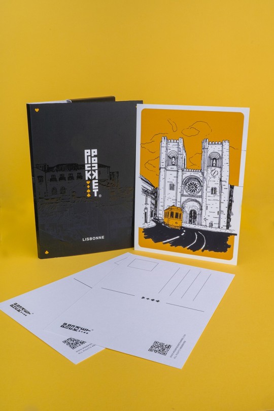 12 Cartes postales de Lisbonne